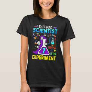 T-shirt 7 Ans Science Thème fête 7ème anniversaire Faisons