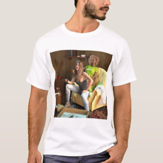 T-shirt 7 Colocataires Meurtriers Rerendu - Impression Art