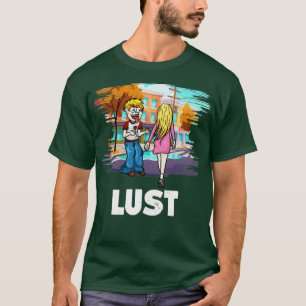 T-shirt 7 Costume d'Halloween Péché Mort