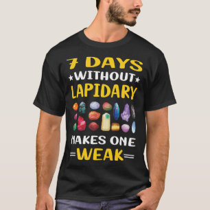T-shirt 7 Jours Sans Lapidariste Lapidaire