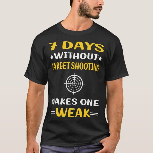 T-shirt 7 Jours Sans Tir Cible (Devant)