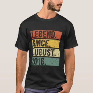 T-shirt 7 Légende Depuis Août 2016 7Ème
