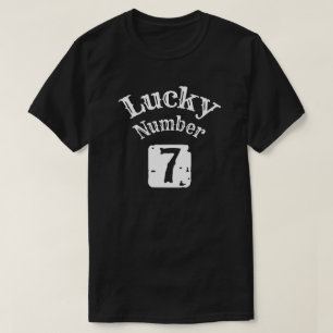 T-shirt 7 - Lucky numéro 7 Luck