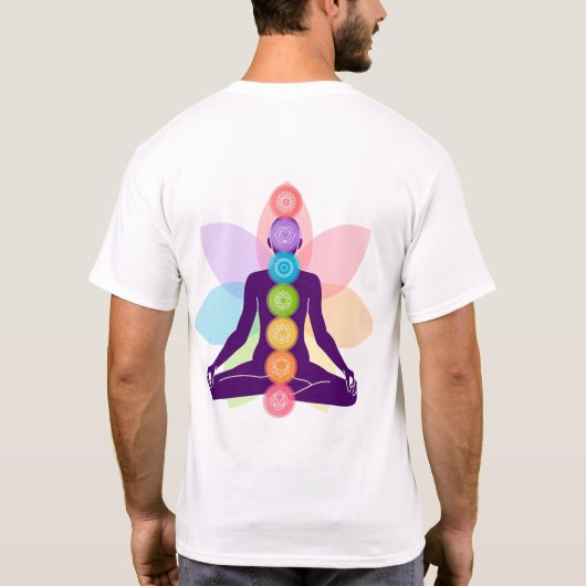 T-shirt 7 Méditation de Chakra (Dos)