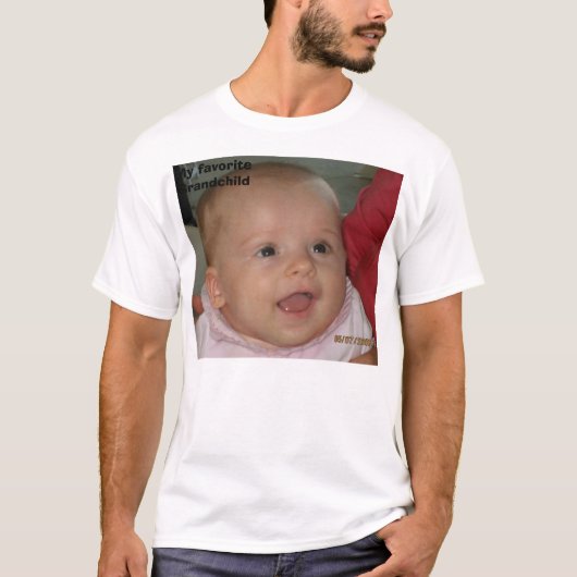 T-shirt 7, mon petit-enfant préféré (Devant)