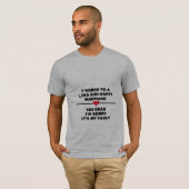 T-shirt 7 Mots Pour Un Mariage Long Et Heureux (Devant entier)