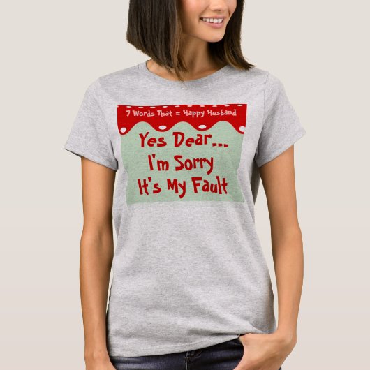 T-shirt 7 mots pour un mariage long et heureux Mari heureu (Devant)