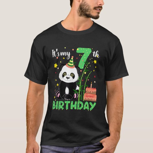 T-shirt 7 Panda 7ème Panda (Devant)