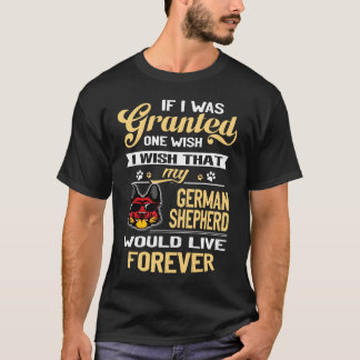 T-shirt 7 Si j'étais accordé un vœu je souhaite que mon al