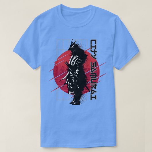 T-shirt 7 Vertus De Bushido Code Samurai Apparel Japonais (Design devant)