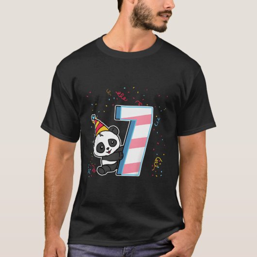 T-shirt 7E 7E Panda (Devant)