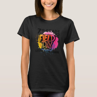 T-shirt 7e année Field Day 2022 Laisser les jeux commencer