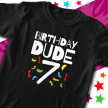 7e anniversaire 7 année fête des garçons Anniversa