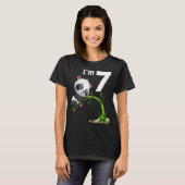 T-shirt 7e anniversaire 7 ans Vieux parti Animal Panda 2 (Devant entier)
