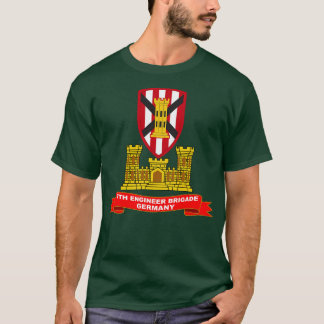 T-shirt 7e brigade du génie 1969 Allemagne ENG Br Ribbon X