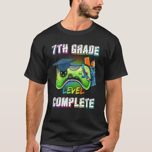 T-shirt 7e Classe Complète De 2022 Graduation (Devant)