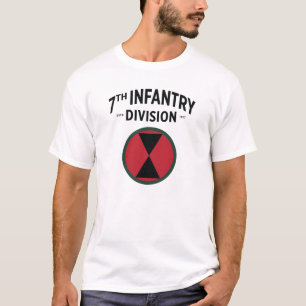 T-shirt 7e insigne de division d'infanterie