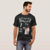 T-shirt 7ème anniversaire de Mariage marié il y a 7 ans (Devant entier)