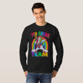 T-shirt 7th Grade Team Dabbing Unicorn Back to School Kids (Devant entier)