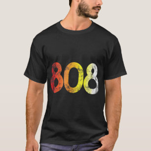 T-shirt 808 Style Rétro Roland Machine à tambour électroni