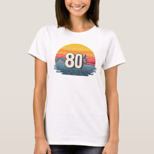 T-shirt 80 ans rétro