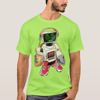 T-shirt 80 chemise 2000 de la preuve 80s TronBot