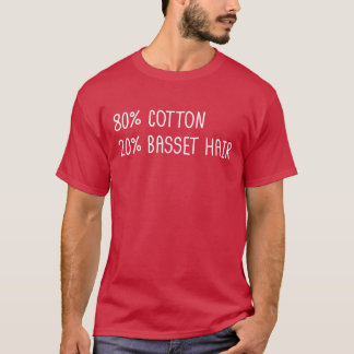 T-shirt 80 Coton 20 Poil de Basset vintage