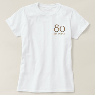 T-shirt 80 donc ce Drôle Inspirationnel Citation 80e Anniv