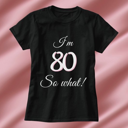 T-shirt 80 donc ce que Drôle Cite 80e Anniversaire