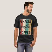 T-shirt 80 Grasshopper Retro Insect Bug (Devant entier)