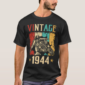T-shirt 80e anniversaire Cadeau Vintage 1944 80 ans