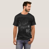 T-shirt 80FOR galactique (Devant entier)