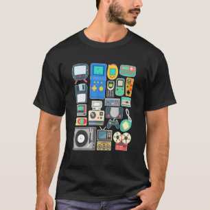 T-shirt 80s 90s Jeu vidéo Retro Vintage Classic Arcade