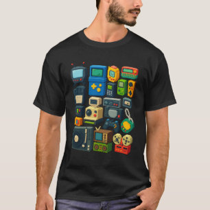 T-shirt 80s 90s jeu vidéo Retro Vintage Classic Arcade Ga