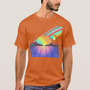 T-shirt 80s Airbrush Retro graphique