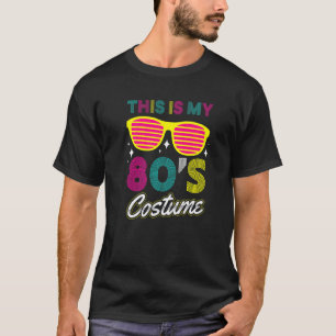 T-shirt 80's Costume Population Retro Vintage 80 Fa