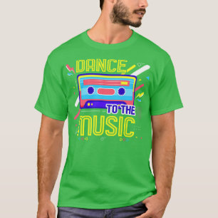 T-shirt 80s Costume rétro Costume de soirée Costume 90s Pa