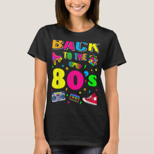 T-shirt 80s Moto rétro I Love 80's