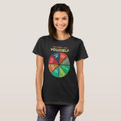 T-shirt 80's Music Retro Lyrics Pie Chart You May Ask Your (Devant entier)
