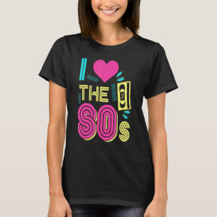 T-shirt 80s Pour 80s Retro Party Retour aux années 80