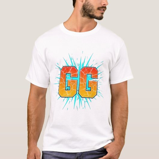 T-shirt 80s Rétro "GG" Tee! (Devant)