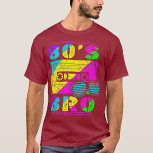 T-shirt 80s Retro Tape Bro Party 80s DJ Party Goer