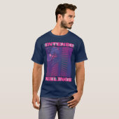 T-shirt 80s Retro Vaporwave Aesthetic Intense Feelings ret (Devant entier)