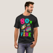 T-shirt 80S Vibes Mode 80 Theme Party 80 (Devant entier)