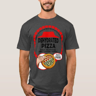 T-shirt 80s Voyage Retro Scifi Futuristic Pizza