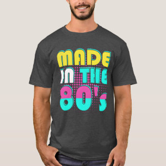 T-shirt 80she 80s Musique drôle