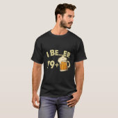 T-shirt 80Th 80 Beer Drinker (Devant entier)