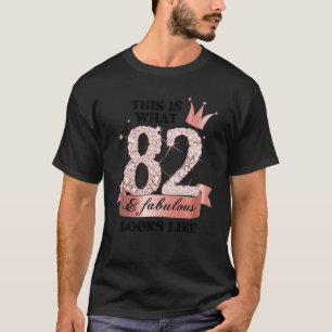 T-shirt 82 & Fabulous I Rose And White Party Group Candid