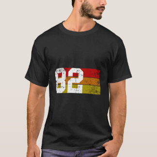 T-shirt 82 Rétro 1982 40E Anniversaire Quarante Ans