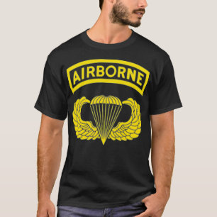 T-shirt 82e Armée Aéroportée Paratrooper Tshirt, Ve